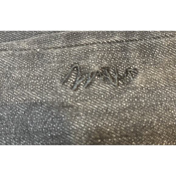 Coogi Men Jean Black Sz 42/35 Embroidered Grunge Goth Skater Punkcore Gothrock - Picture 7 of 8